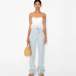Floral Lace White Top